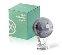 MOVA Globe - Moon Classic (4,5") | Globo lunar giratorio alimentado por la luz | No se necesitan baterías | Decoración o regalo único de escritorio