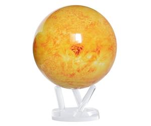 MOVA Globe Sol de la serie del espacio exterior 6" con base, globo giratorio con energía solar, regalo único y decoración del hogar o escritorio para hombres, mujeres, niños