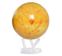 MOVA Globe - Sun Signature (6") | Globo giratorio de escritorio alimentado por energía solar | Imágenes solares de la NASA | Sin pilas ni cables | Regalo único o decoración moderna