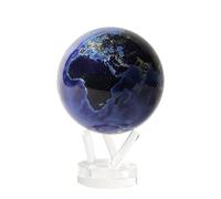 MOVA Globe Tierra de noche de la serie del espacio exterior 6" con base, globo giratorio con energía solar, regalo único y decoración del hogar o escritorio para hombres, mujeres, niños
