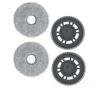 MOVA - Juego de paños para fregona, almohadillas de microfibra de alta absorción, diseño fácil de limpiar para P50 Pro Ultra, P10 Pro Ultra, para P50 Ultra, E40 Ultra Robots, kit de cuidado del suelo
