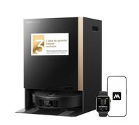 Mova Mobius 60 Robot Aspirador, Sistema MopSwap, 30000 Pa Succión, Salta Obstáculos 8 cm, Navegación FlexScope, Limpieza con Calor PTC 100°C, para Hogares con Mascotas