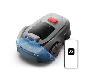 MOVA ViAX 250 Robot cortacésped, mapeo de 250㎡, mapeo con IA sin RTK, LiDAR de 360° + Visión Dual con IA, esquivación de obstáculos Inteligente, trayectorias en Forma de U