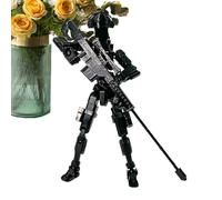 Movable Joint Action Ornament - Multi-Jointed Action Figure, Mechanical Jointed Craft for Adults, Kids, Teens, Friends | Artistic Desktop Decoration, Stress-Relief Toy, Display Figure, Creative Play A