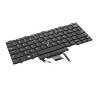 Movano Teclado Retroiluminado para DELL Latitude 5490 7490 5480 7480 E5450 E5470 E7450 E7470. con Trackpoint, Layout QWERTY US, Negro Mate. Reemplazo 0D19TR NSK-LKDBC