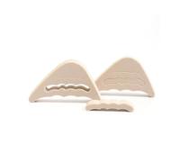 MOVDARL 1 par de almohadillas antidolor para el pie, antepié, medio metro, almohadillas para zapatos, punta redonda, plantillas para zapatos, accesorios (A1)