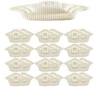 MOVDARL 2/20 plantillas de parche para el talón, zapatos deportivos, tamaño ajustable, almohadilla para el talón, alivio del dolor, plantilla de inserción, protectores de talón (beige, 10 mm, 10 pares