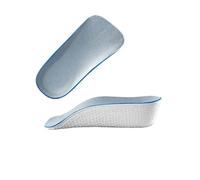 MOVDARL 2 pares de plantillas de soporte de arco de 1.5/2.5/3.5 cm para aumentar la altura, ligeras, suaves, elásticas, suaves y elásticas, para hombres y mujeres (altura de 3.5 cm)