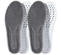 MOVDARL 2 plantillas térmicas autocalentables para pies de invierno de lana cálida de espuma viscoelástica térmica para hombres y mujeres, zapatos deportivos, almohadillas de zapatos autocalentables