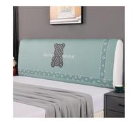 MOVDARL Cubierta de cabecera de cama de tela transpirable con todo incluido, nórdico, simple, a prueba de polvo, suave, generosa cubierta trasera universal (15, 180 x 65 cm)
