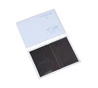 MOVDARL Fundas para pasaporte de viaje con impresión de mapa, para mujeres y hombres, funda para pasaporte, soporte para tarjeta de identificación, clip para billete de vuelo, accesorios de viaje, Wbe