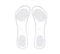 MOVDARL Plantillas de gel de silicona de siete puntos para mujer, tacones altos, sandalias individuales, plantilla autoadhesiva, almohadillas lavables para zapatos de verano