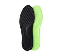 MOVDARL Plantillas ortopédicas unisex de espuma viscoelástica, plantilla desodorizante, absorbe el sudor, accesorios suaves para zapatos (color negro (2 unidades), 39-40)
