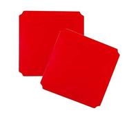 move and stic Set de Dos Placa Rojo 40x40 CM