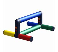 move and stic STROLCH - Obstáculo de agilidad para perros, de plástico, para interior y exterior, sistema de ranuras, 45 x 35 x 20 cm