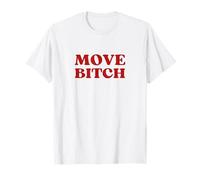 Move Bitch Shirt Y2K Aesthetic Retro Vibe 2000s Teen Girl Camiseta