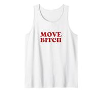 Move Bitch Shirt Y2K Aesthetic Retro Vibe 2000s Teen Girl Camiseta sin Mangas