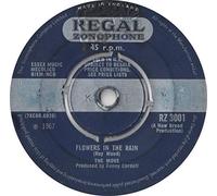 MOVE - FLOWERS IN THE RAIN 7 INCH (7" 45) UK REGAL ZONOPHONE 1967