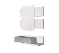 Móveis de entrada com efeito madeira