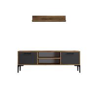 Móvel tv com efeito madeira