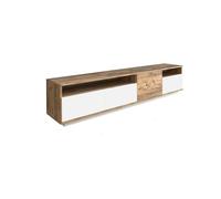 Móvel tv com efeito madeira