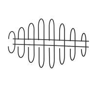 MOVEO Perchero Negro L85 cm