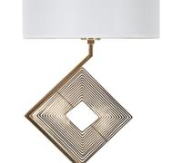 Mauro Ferretti Lámpara de mesa de metal dorado cm ø 30x56