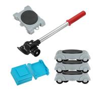 Mover muebles con ruedas , Furniture Mover Dolly Pack Of 4 With 8 Wheels 6x6x2-Inch Lifter And 4 Raise Blocks 900 Lbs