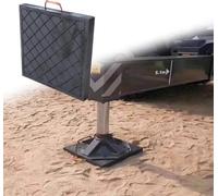 Mover muebles con ruedas , Outrigger Jack Stabilizer Landing Pads for Crane Trailer RV Multiple Sizes(16x16x2"/40x40x5cm)