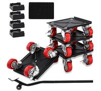 Mover muebles con ruedas , Pack Of 4 Furniture Moving Dolly Set For Refrigerator Sofa Cabinet Maximum Load 3000 LBS(4 Wheels)