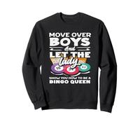 Moverse sobre Niños Bingo Queen Let The Lady Sudadera