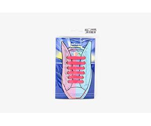 Movi Funny Laces Kids - Cordones para zapatos de silicona, 3 paquetes de 300 g