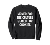 Movido por la cultura, se quedó por las galletas Sudadera