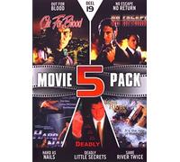 Movie 5 Pack Collection (Part 19) ( Out for Blood / No Escape No Return / Hard As Nails / Deadly Little Secrets / Same River Twice ) [ Origen Holandés, Ningun Idioma Espanol ]