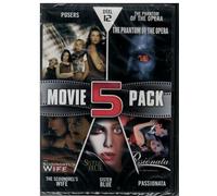 Movie 5 Pack DVD Poser + The Phantom of The Opera + Passionata + Sister Blue + The Scoundrel´s Wife
