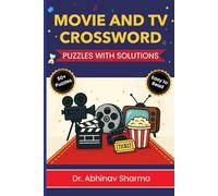 Movie and TV Crossword Puzzles with Solutions: Crossword Puzzles with Easy to Read Print about Movies, TV Shows, Pop Culture and More | 6 x 9 inches, ... … Gift for Vacations, Holidays and Relaxation