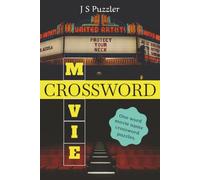 Movie Crossword Puzzle Book: Exciting one word movie name crossword puzzles for off screen entertainment, for fun & relaxation | Easy to read print | ... Inches | Ideal for Teens, Adults & Seniors
