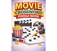 Movie Crossword Puzzles: Crossword Puzzles with Easy to Read Print about Movies, Actors, Movie Quotes, and More | 6x9 inches, 60 pages | 40 Puzzles ... Gift for Vacations, Holidays and Relaxation