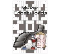 Movie Crossword Puzzles: Crossword Puzzles with Easy to Read Print about Movies, Actors, Shows, and More/ 6x9 inches, 120 pages/ 50+ puzzles....Gifts for Vacations, Holidays, and Relaxation