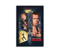 Movie Die Hard Canvas Art Poster Canvas Art Poster Canvas Wand-Wandposter, Decoración, Pintura, Artes, Dormitorio, Salón, Oficina, Pintura, Moderna Decoración del Hogar, Arte de pared, Impresión de