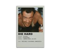 Movie Die Hard Minimalist Art Poster Canvas Wand-Wand-Poster Decoración, Pintura, Artes, Dormitorio, Salón, Oficina, Pintura, Moderna Decoración del hogar, Arte de pared, Impresión de imagen 24 x 36