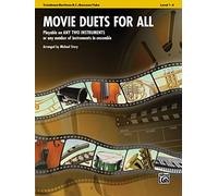 Movie duets for all (story michael) trombone or bassoon or tuba book: Playable on Any Two Instruments or Any Number of Instruments in Ensemble (Instrumental Ensembles for All)