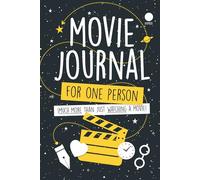 Movie Journal - For One Person: Much more than just watching a movie! Film Review Logbook With Prompts and a Touch of Creativity
