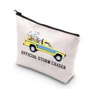 Movie Lover Gift Hurricane Gift Meteorology Gift Official Storm Chasers Makeup Bag Gift for 90s Movies Geeks (Storm Bag UK)
