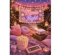 Movie Night: A Cozy Journal for Movie Lovers and Creative Minds 6x8 Inch, 160 Pages