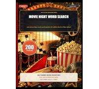 Movie Night Word Search: 200 screen-time word search puzzles for adults who love film culture