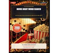 Movie Night Word Search: 200 screen-time word search puzzles for adults who love film culture