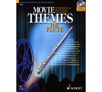 Movie Themes Fl. Flûte Traversiere +CD: 12 Memorable Themes from the Greatest Movies of All Time (Schott Master Play-along Series)