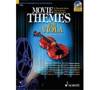 Movie Themes for Viola Alto +CD: 12 Memorable Themes from the Greatest Movies of All Time (Schott Master Play-along Series)