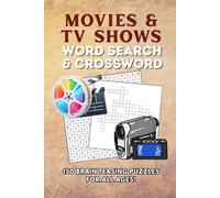 Movie & Tv Show Word search & Crossword
